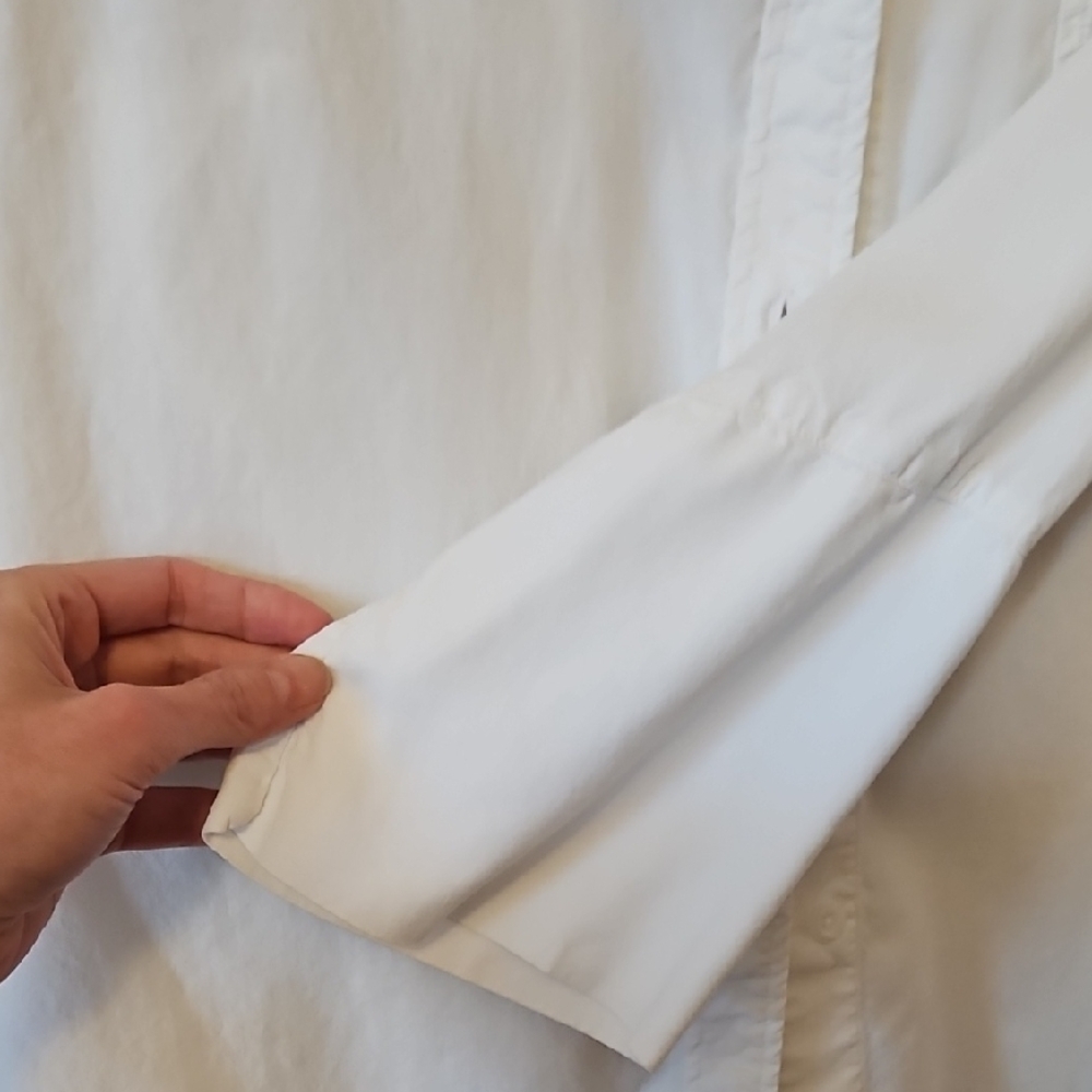 cloth & stone White Button-Down Shirt - Picture 5 of 6